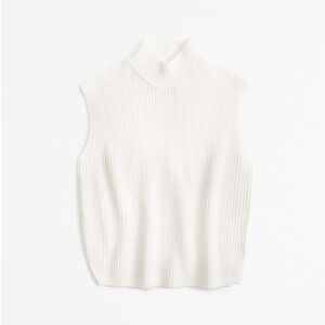 Abercrombie Sleeveless Turtleneck Sweater